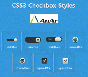 CSS3 Check box styles
